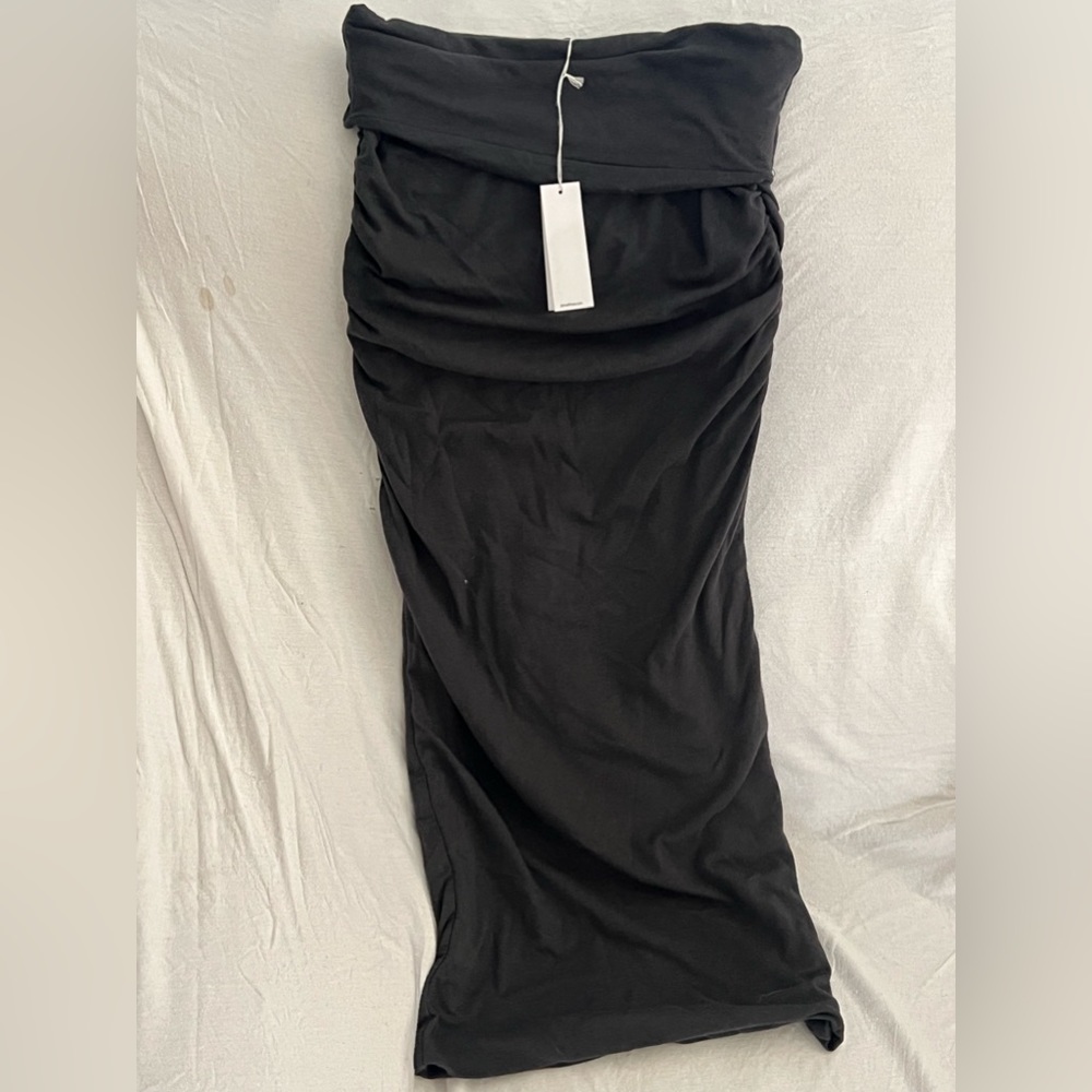 Fitted fold over James Perse skirt size 0